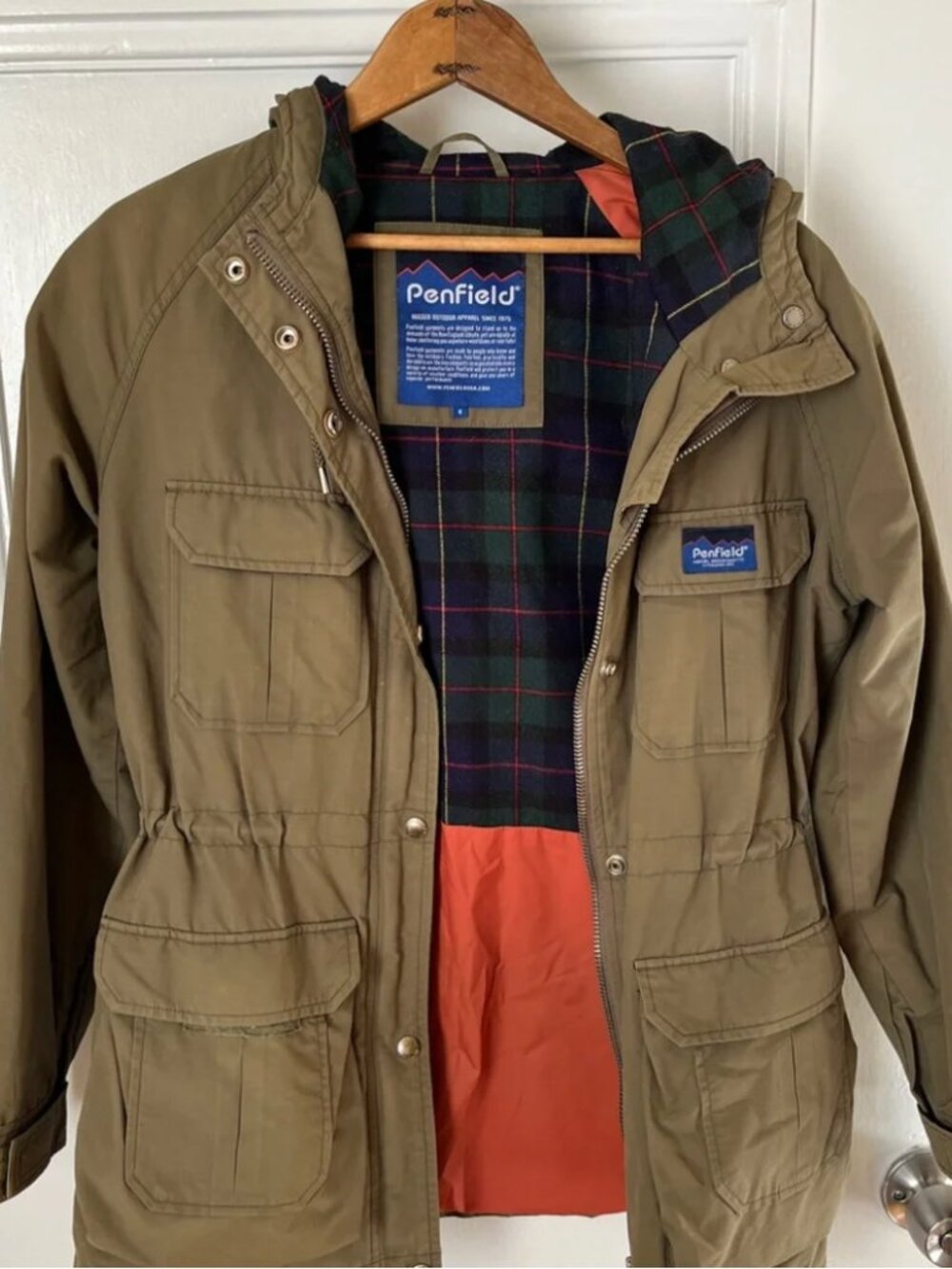 Penfield jacket women’s 60 40 parka flannel lined